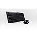 Tastiera USB + RF Wireless + Bluetooth 920-004524  (Layout Francese) Colore Nero - Foto miniatura 1